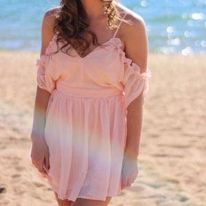 Pink Ruffle Dress💓